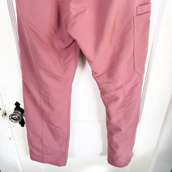 FIGS Kade Cargo Scrub Trousers Pants Hot Pink Drawstring Technical Collection MP - Picture 8 of 11